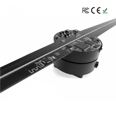 1024 cái ĐÈN LED HD WIFI Quạt ba chiều 65x2 Màn hình ba chiều 3D Quạt quảng cáo LED