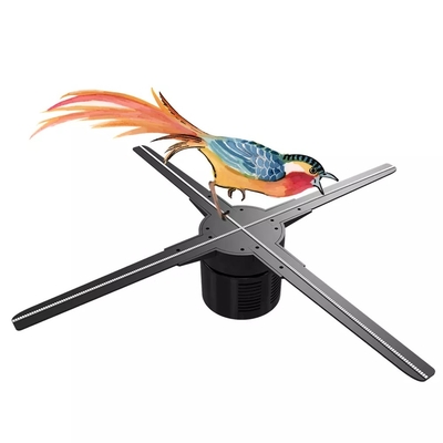 Holograma Độ phân giải cao 75cm Điều khiển đám mây Nối Wifi Màn hình ba chiều Màn hình LED Holograma 3D Quạt